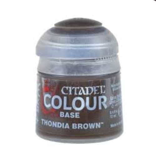 Paints and Paint Accessories Citadel Base - Thondia Brown - 21-58 - Cardboard Memories Inc.