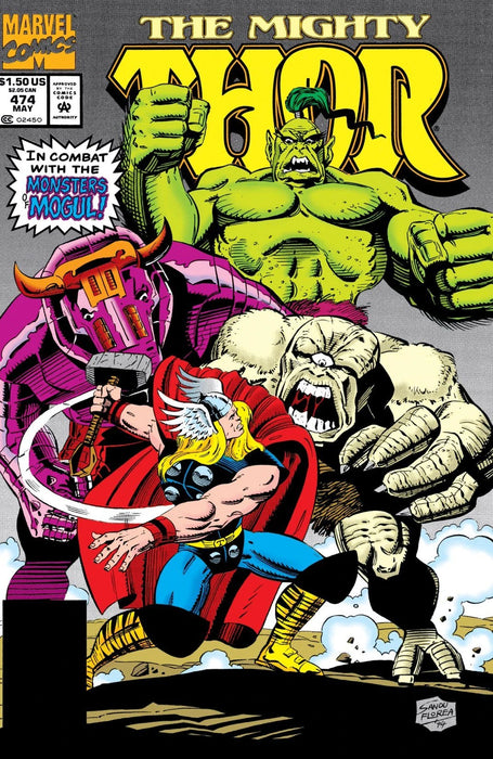 Comic Books Marvel Comics - Thor (1962 1st Series) 474 (Cond. FN-) 22077 - Cardboard Memories Inc.