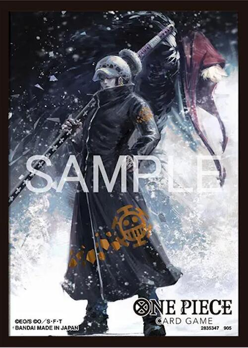Collectible Card Games Bandai - One Piece Card Game - Trafalgar Law - Card Sleeves - Standard 70ct - Cardboard Memories Inc.