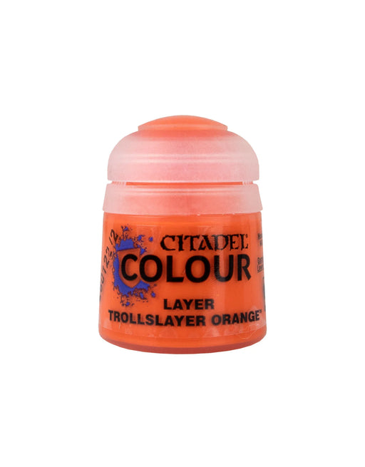 Paints and Paint Accessories Citadel Layer - Troll Slayer Orange 12ml - 22-03 - Cardboard Memories Inc.