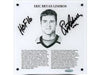  Upper Deck - Authenticated - Eric Lindros Autographed Hockey Hall of Fame HOF 16 Plaque - ORDER VIA EMAIL ONLY - Cardboard Memories Inc.