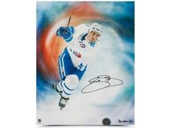  Upper Deck - Authenticated - Joe Sakic Autographed Nordiques 16x20 Print Journey - ORDER VIA EMAIL ONLY - Cardboard Memories Inc.