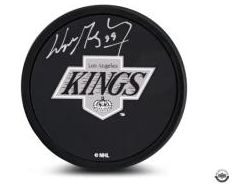  Upper Deck - Authenticated - Wayne Gretzky Autographed LA Kings Hockey Puck - ORDER VIA EMAIL ONLY - Cardboard Memories Inc.