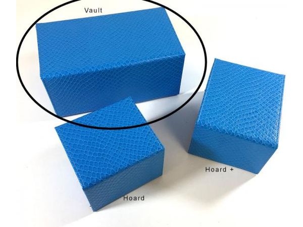 Supplies Legion - Elder Dragon Vault - V2 Deck Box - Blue - Cardboard Memories Inc.