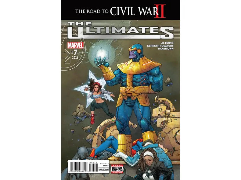 Comic Books Marvel Comics - Ultimates (2015) 007 (Cond. VF-) - 19919 - Cardboard Memories Inc.