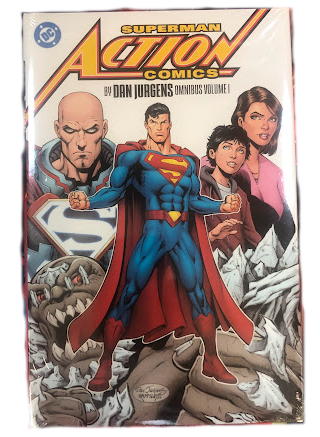 Comic Books DC Comics - Superman Action Comics By Dan Jurgens Omnibus Vol.001 (Cond. VF-) - HC0233 - Cardboard Memories Inc.