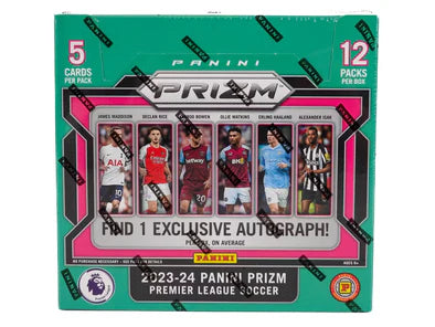 Sports Cards Panini - 2023-24 - Soccer - Prizm - English Premier League - International - Hobby Box - Cardboard Memories Inc.