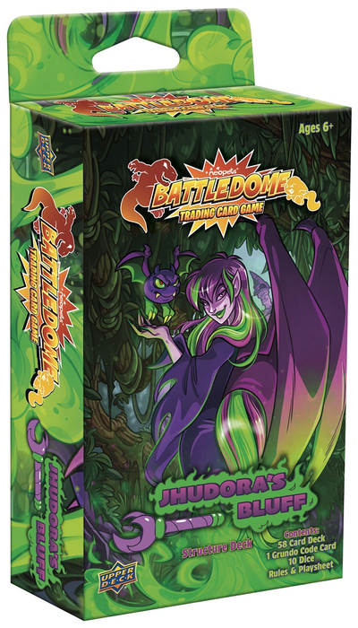 collectible card game Upper Deck - Neopets Battledome - Jhudora’s Bluff - Starter Deck - CANADIAN ORDERS ONLY PLEASE - Cardboard Memories Inc.