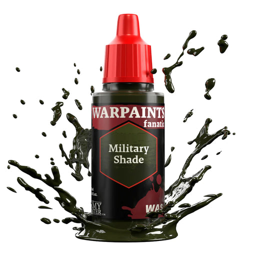 Paints and Paint Accessories Army Painter - Fanatic Warpaints - Military Shader - Cardboard Memories Inc.