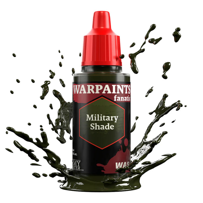 Paints and Paint Accessories Army Painter - Fanatic Warpaints - Military Shader - Cardboard Memories Inc.