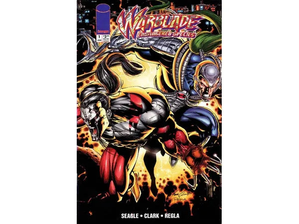 Comic Books Image Comics - Warblade Endangered Species (1995) 001 (Cond. VF-) - 19607 - Cardboard Memories Inc.