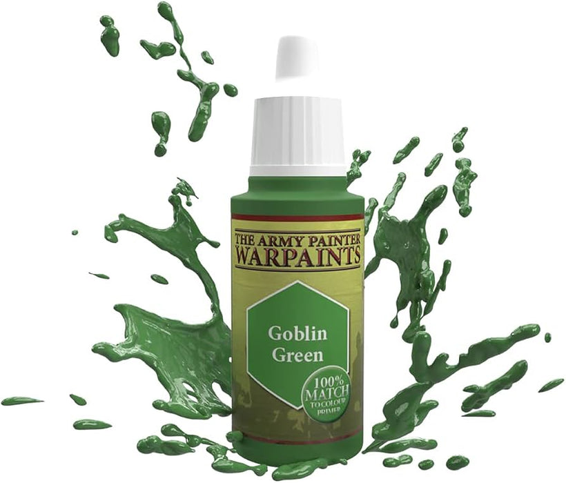 Paints and Paint Accessories Army Painter - Warpaints - Goblin Green - WP1109 - Cardboard Memories Inc.