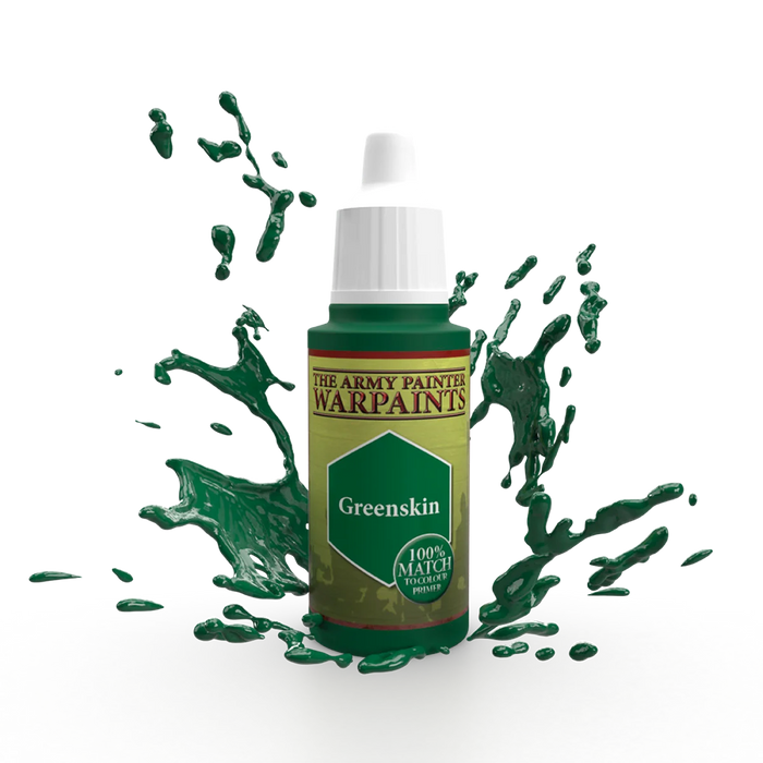 Paints and Paint Accessories Army Painter - Warpaints - Greenskin - Cardboard Memories Inc.