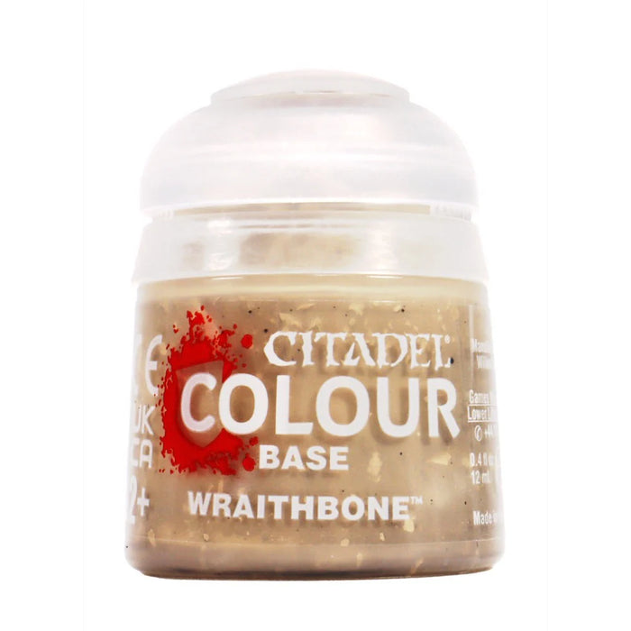 Paints and Paint Accessories Citadel Base - Wraithbone - 21-53 - Cardboard Memories Inc.