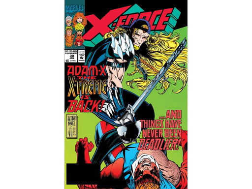 Comic Books Marvel Comics - X-Force (1991 1st Series) 030 (Cond. FN) 20536 - Cardboard Memories Inc.