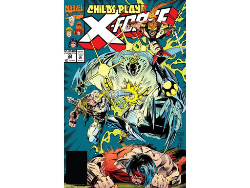 Comic Books Marvel Comics X-Force (1991 1st Series) 033 (Cond. VG/FN) 20555 - Cardboard Memories Inc.