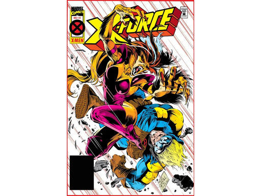 Comic Books Marvel Comics X-Force (1991 1st Series) 041 Deluxe Edition (Cond. FN) 20561 - Cardboard Memories Inc.