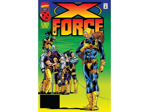 Comic Books Marvel Comics X-Force (1991 1st Series) 044 Deluxe Edition (Cond. FN) 20564 - Cardboard Memories Inc.