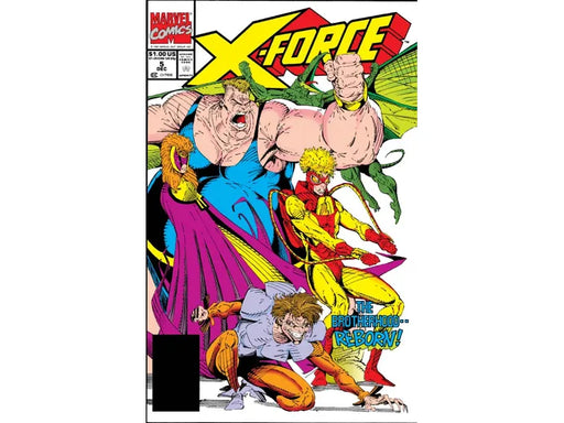 Comic Books Marvel Comics X-Force (1991 1st Series) 005 (Cond. VG) 20566 - Cardboard Memories Inc.