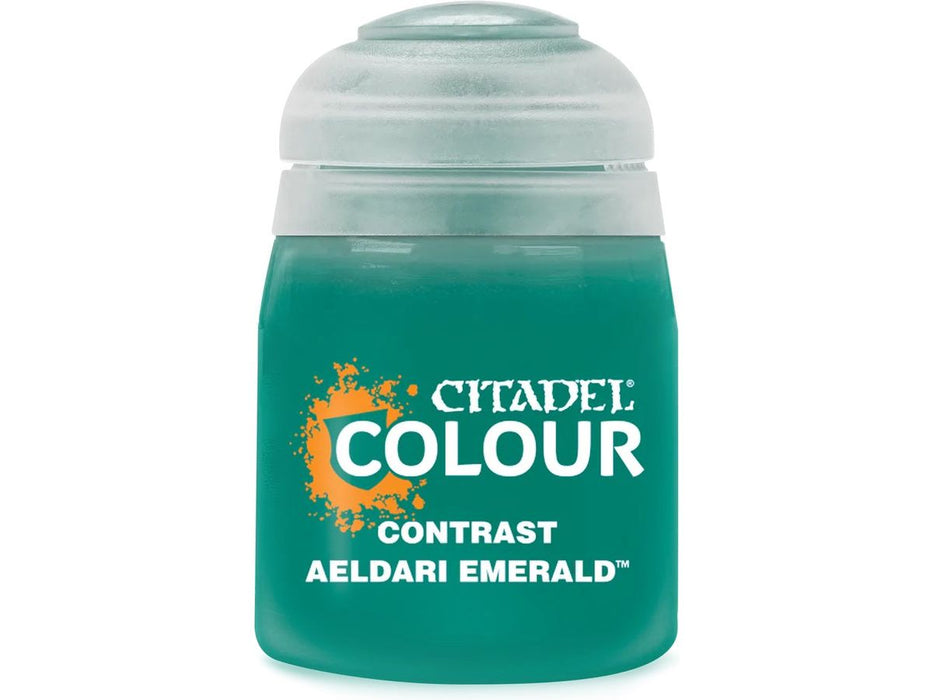 Paints and Paint Accessories Citadel Contrast Paint - Aeldari Emerald - 29-48 - Cardboard Memories Inc.