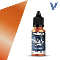 Acrylicos Vallejo - True Metallic Metal - Airbrush - Ancient Copper - 77 164