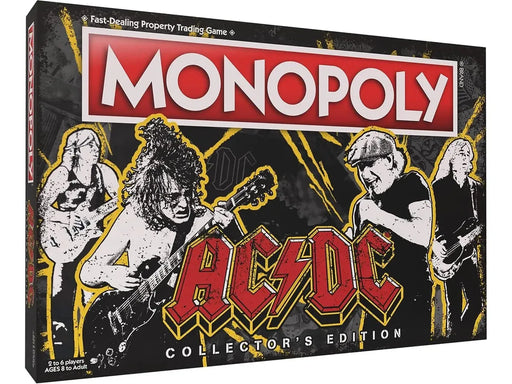 Board Games Usaopoly - Monopoly - AC/DC - Collectors Edition - Cardboard Memories Inc.