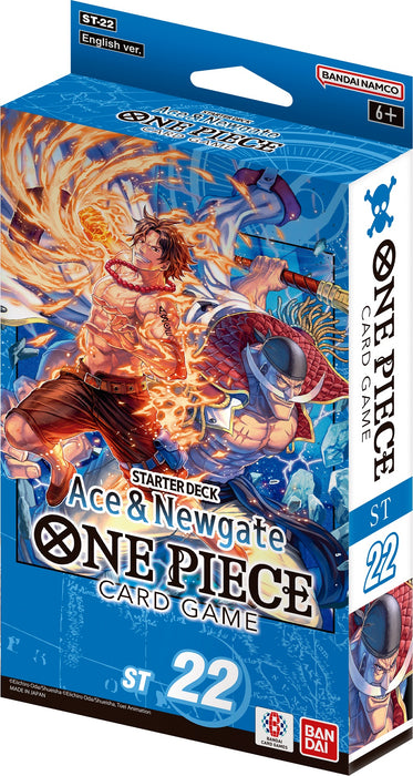 collectible card game Bandai - One Piece Card Game - ST22 - Ace and Newgate - Starter Deck - Cardboard Memories Inc.