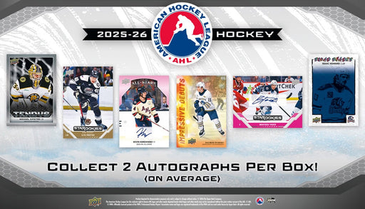 Sports Cards Upper Deck - 2025-26 - Hockey - AHL - Hobby Box - Cardboard Memories Inc.