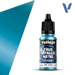 Acrylicos Vallejo - True Metallic Metal - Airbrush - Hydra Turquoise - 77 172
