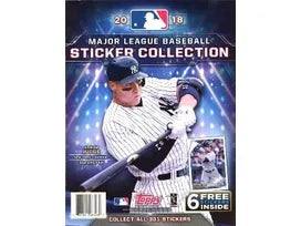 Sports Cards Topps - 2018 - Baseball - MLB Sticker - Album - Cardboard Memories Inc.