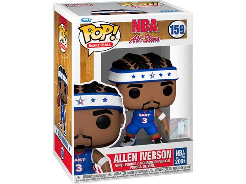 Action Figures and Toys POP! - Sports - NBA - All-Stars - Allen Iverson (2005) - Cardboard Memories Inc.