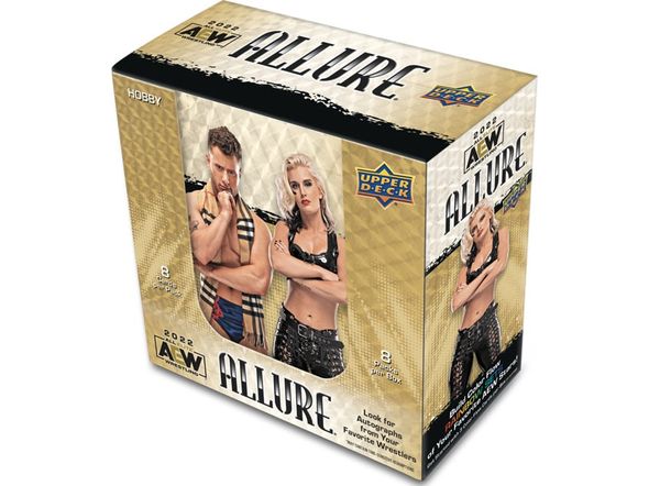 Sports Cards Upper Deck - 2022 - All Elite Wrestling AEW - Trading Cards Allure Hobby Box - Cardboard Memories Inc.