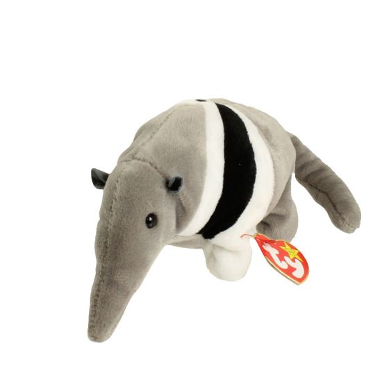 Plush TY Beanie Baby - Ants the Anteater - Cardboard Memories Inc.