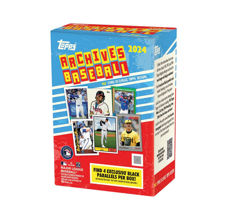 Sports Cards Topps - 2024 - Baseball - Archives - Value Blaster Box - Cardboard Memories Inc.