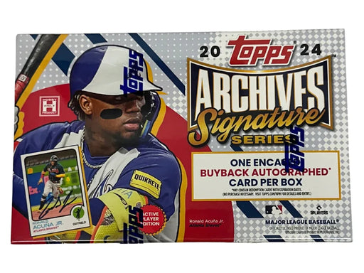 Sports Cards Topps - 2024 - Baseball - Archives Signature Series - Hobby Box - Cardboard Memories Inc.