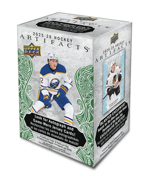 Sports Cards Upper Deck - 2025-26 - Hockey - Artifacts - Blaster Box - Cardboard Memories Inc.