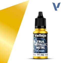Acrylicos Vallejo - True Metallic Metal - Airbrush - Radiant Yellow - 77 162