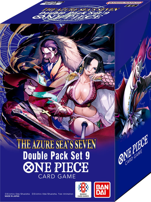 collectible card game Bandai - One Piece Card Game - OP-14 - The Azure Sea's Seven - Double Pack Set - Cardboard Memories Inc.