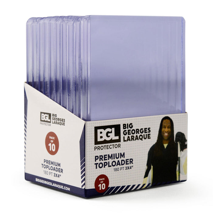 Supplies BGL - Top Loaders - 3x4 Super Thick 180pt Pack - Cardboard Memories Inc.