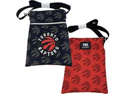 Supplies Loungefly - NBA - Red and Black Toronto Raptors - Passport Bag - Cardboard Memories Inc.