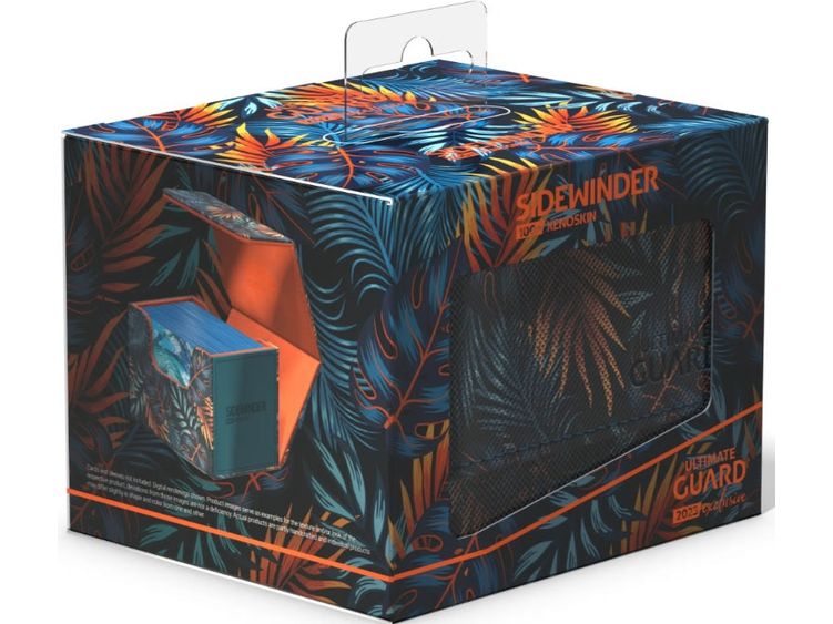 Supplies Ultimate Guard - Sidewinder - Bali Blue Xenoskin - 2023 Exclusive - 100 - Cardboard Memories Inc.