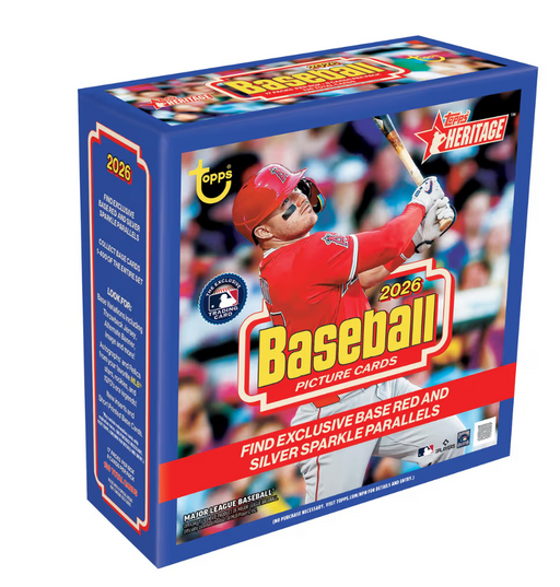 Sports Cards Topps - 2026 - Baseball - Heritage - Mega Box - Cardboard Memories Inc.