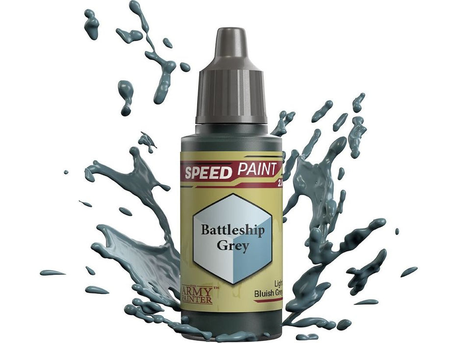 Paints and Paint Accessories Army Painter - Warpaints - Speedpaint - Battleship Grey - WP2024 - Cardboard Memories Inc.