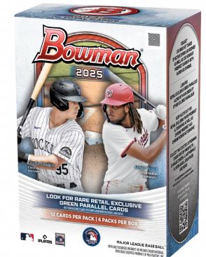 Sports Cards Topps - 2025 - Baseball - Bowman - Value Box - Cardboard Memories Inc.
