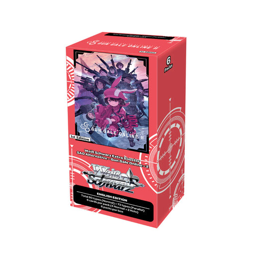 Trading Card Games Bushiroad - Weiss Schwarz - Sword Art Online Alternative - Gun Gale Online 2 Extra - Booster Box - Cardboard Memories Inc.