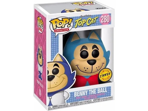 Action Figures and Toys POP! - Animation - Top Cat - Benny the Ball - Chase - Cardboard Memories Inc.