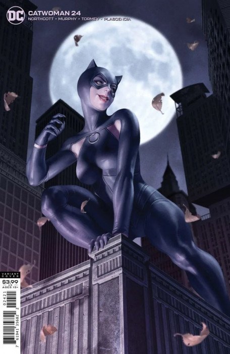 Comic Books DC Comics - Catwoman (2018) 024 - Cover B Junggeun Yoon Variant Edition (Cond. VF-) - 4657 - Cardboard Memories Inc.
