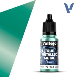 Acrylicos Vallejo - True Metallic Metal - Base - Beetle Green - 77 133