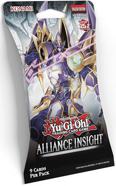 Trading Card Games Konami - Yu-Gi-Oh! - Alliance Insight - Blister Pack - Cardboard Memories Inc.