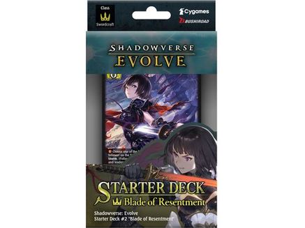 Trading Card Games Bushiroad - Shadowverse - Evolve - Blade of Resentment - Starter Deck - Cardboard Memories Inc.